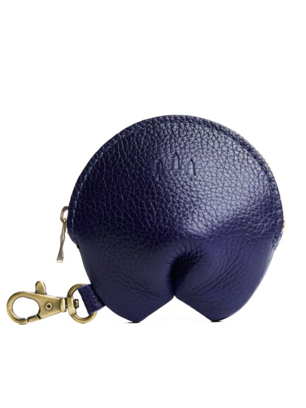 Portland Leather Fortune Cookie Keychain NWOT